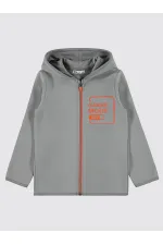 Gilet garçon gris 10-13 ans - Emballage