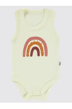 Body bébé à boutons-pression 0-24 mois ivoire - Lot