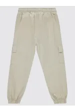 Pantalon garçon beige 10-13 ans - Emballage