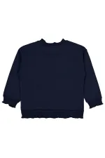 Girl's Sweatshirt 2-5 Years Old Navy Blue - Package