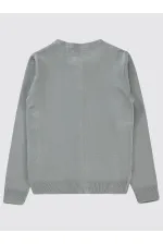 Girl Cardigan 6-9 Years Old Gray - Package