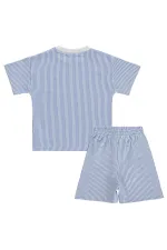 Ensemble d'équipe garçon 2-5 ans bleu - Emballage