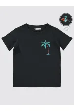 Boy T-Shirt 2-5 Years Old Anthracite - Package