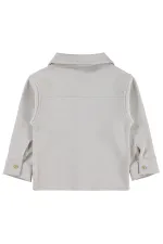 Erkek Çocuk Gömlek 2-5 Yaş Koyu Taş Rengi - Paket