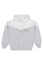 Ecru-Carmelange Girls Tracksuit Set - Package