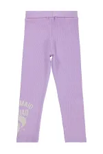 Leggings pour filles, 6-9 ans, lilas - Lot