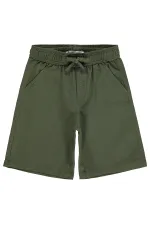 Boys' Capri Pants, Ages 6-9, Khaki - Pack