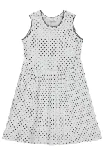 Combinaison et robe pour fille, 6-9 ans, écru - Ensemble