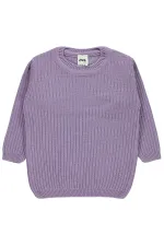 Bebek Kazak 0-24 Ay Lila - Paket