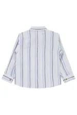 Erkek Çocuk Gömlek 2-5 Yaş Mavi - Paket