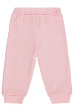 Combinaison bébé simple fond saumon 0-24 mois - Pack