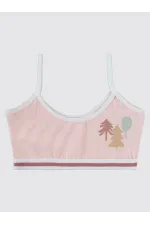 Kız Çocuk Büstiyer 2-9 Yaş Somon - Paket