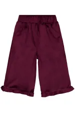 Bas de survêtement bébé 0-24 mois Violet betterave - Lot