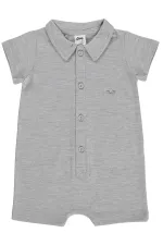 Barboteuse bébé 0-24 mois Gris chiné - Lot