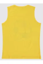 Boys T-Shirt 6-9 Years Yellow - Pack