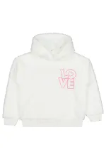 Kız Çocuk Eşofman Takımı 6-9 Yaş Ekru - Paket