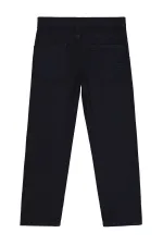 Pantalon garçon 6-9 ans bleu marine - Lot