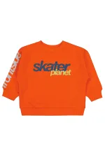 Boys Sweatshirt 2-5 Years Orange - Package