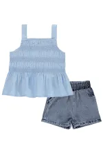 Girls' Team Set 2-5 Years Dark Blue - Package