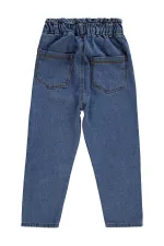 Kız Çocuk Pantolon 6-9 Yaş Mavi - Paket