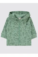 Gilet bébé 0-24 mois kaki doux - Lot