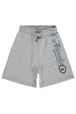 Boys' Capri Pants, Ages 2-5, Grey Melange - Pack