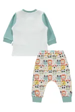 Baby Set 0-24 Months Light Petrol - Package