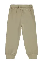 Pantalon de survêtement garçon Km 2-5 ans Beige - Lot