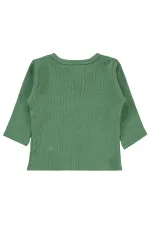 Bebek Sweatshirt 0-24 Ay Haki - Paket