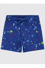 Erkek Çocuk Şort 2-5 Yaş Açık Lacivert - Paket