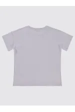 Girls' T-Shirt 6-9 Years Old Galactic Lilac - Package