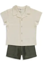 Baby Set 0-24 Months Ecru-Khaki - Package