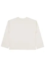 Kız Çocuk Sweatshirt 10-13 Yaş Ekru - Paket