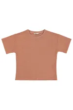 T-shirt garçon, 10-13 ans, saumon foncé - Lot T-shirt garçon, 10-13 ans, saumon foncé - Lot