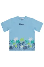 Boys' T-shirt, Ages 6-9, Turquoise - Pack Boys' T-shirt, Ages 6-9, Turquoise - Pack
