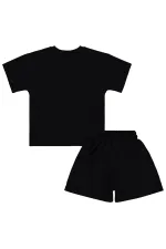 Erkek Çocuk Takım 2-5 Yaş Siyah - Paket