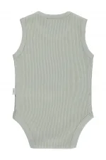 Bebek Çıtçıtlı Badi 0-24 Ay Soft Vizon - Paket