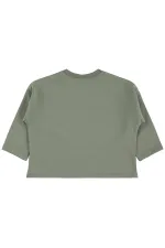 Bebek Sweatshirt 0-24 Ay Haki - Paket