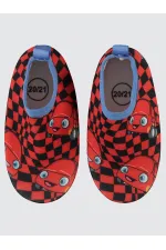 Chaussures de plage pour garçons, pointures 21 à 25, rouges - Emballage