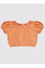 Girls' T-Shirt 10-13 Years Old Apricot Paste - Package