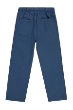 Pantalon garçon, 10-13 ans, bleu pétrole - Pack