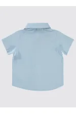 Bebek Gömlek 0-24 Ay Mavi - Paket