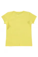 Kız Çocuk Tişört 2-5 Yaş Sarı - Paket