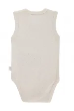 Baby Snap Bodysuit 0-24 Months, Ecru - Package