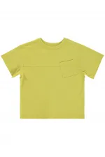 T-shirt garçon, 2-5 ans, jaune citron - Lot