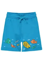 Capri garçon 2-5 ans Turquoise foncé - Emballage