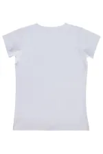 Kız Çocuk Tişört 10-13 Yaş Beyaz - Paket