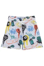 Short garçon, 2-5 ans, blanc - Lot Short garçon, 2-5 ans, blanc - Lot