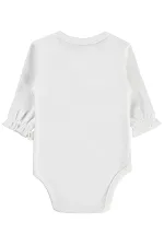 Bebek Çıtçıtlı Badi 0-24 Ay Ekru - Paket