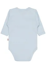 Bebek Çıtçıtlı Badi 0-24 Ay Mavi - Paket